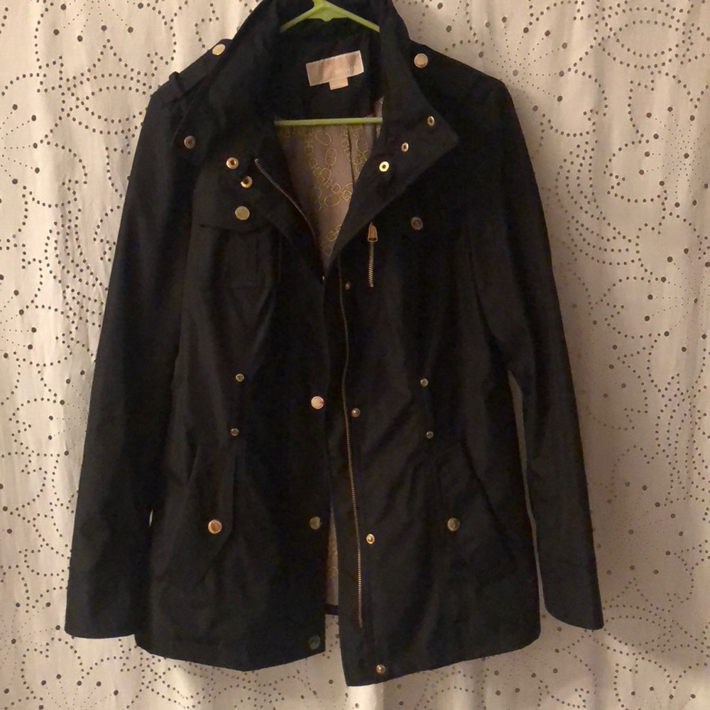 Michael kors jacket with hidden hood